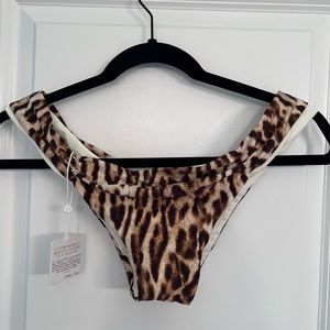Monday Swimwear Byron Leopard Bottom